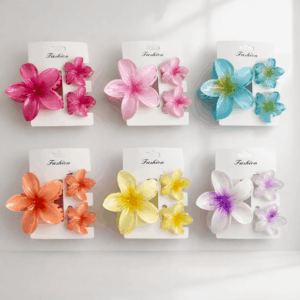 Kit Piranha Flor c/ 3 Und 8cm + 4cm + 4cm - IMPORTADO - UND
