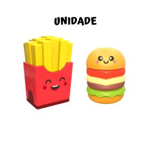 Apontador c/ Borracha Lanches TRIS