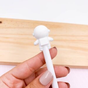 Caneta Fofa Astronauta Color - Pacote 6 Und