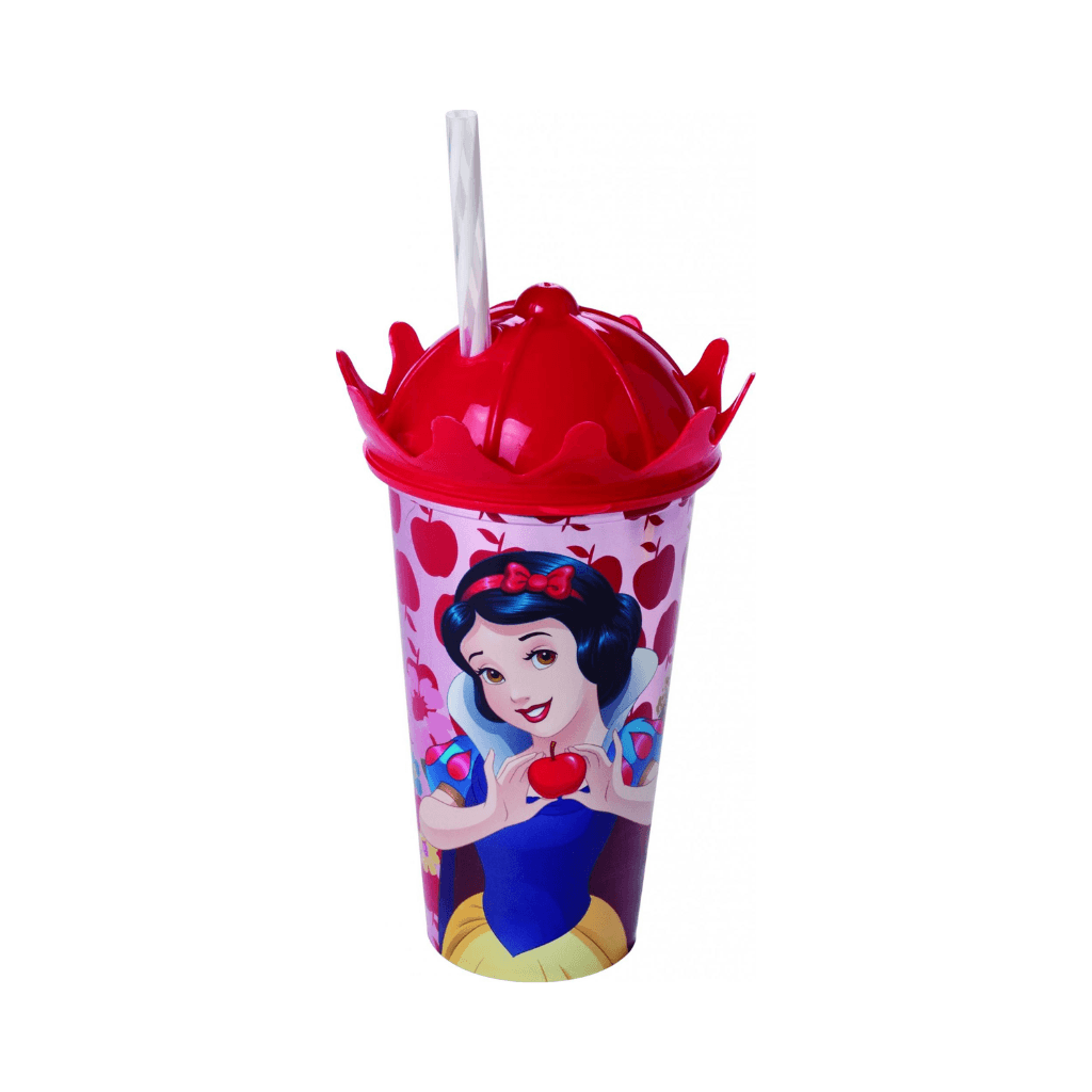 Copo Coroa Branca de Neve 500 ml - PLASÚTIL - UND