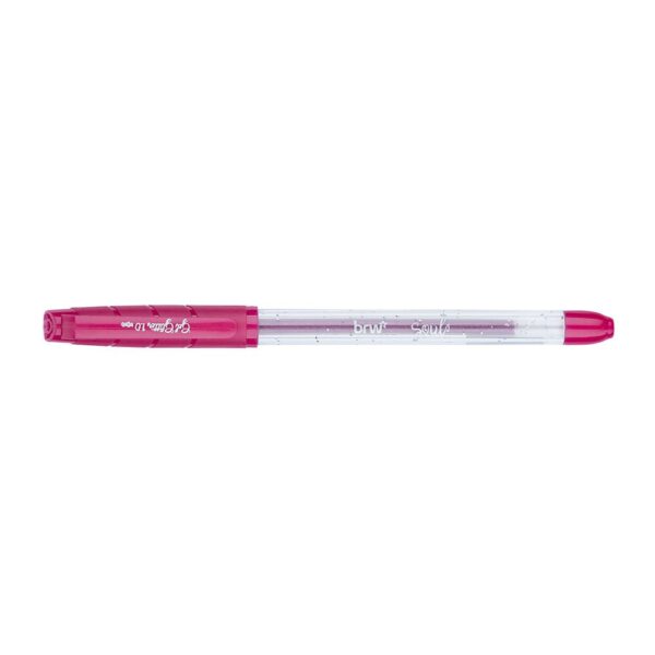 Caneta Esferográfica 1.0mm Gel Glitter - Blister 8 Und