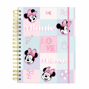 Caderno Smart Colegial Minnie Mouse 80 fls - DAC