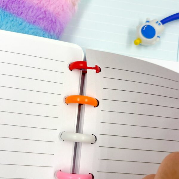 Caderno de Disco 21,5x14,6 cm Astronauta