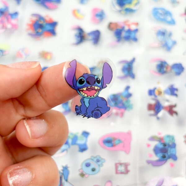 Caixinha Presenteável Adesivo Stitch 100 cartelas
