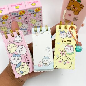 Mini Bloco de Notas c/ Espiral Chiikawa - UND