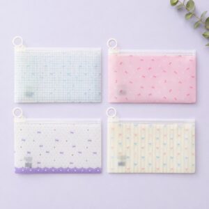 Estojo Pasta Zip Multiuso LAÇO B6 22x13cm - UNISO - UND