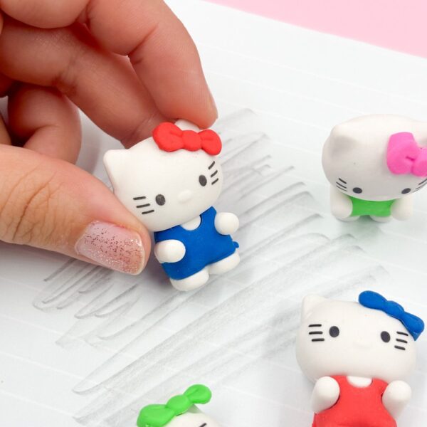 Borracha Fofa 3D Hello Kitty - CX 48 UND
