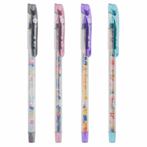Caneta Esferográfica CIS Bloomy - BLISTER 4 UND