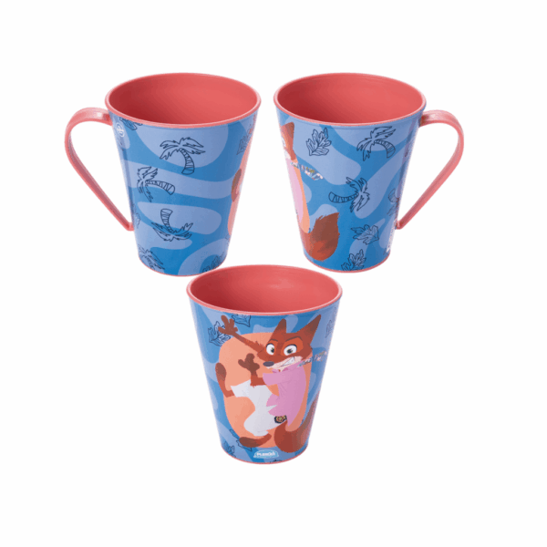 Caneca Zootopia 360 ml Sortido - PLASÚTIL - UND