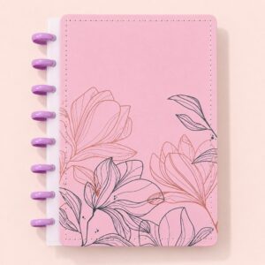 Caderno de Disco FLORESCER A5 80 Fls/8 discos -  15x21,2cm  - IMPORTADO - UND