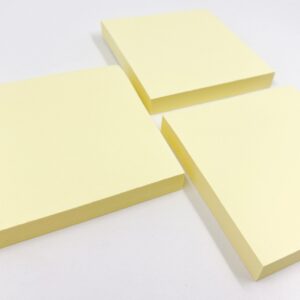 Bloco de Notas Adesivado Amarelo 76x76mm