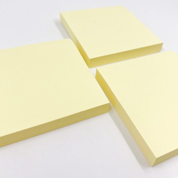 Bloco de Notas Adesivado Amarelo 76x76mm