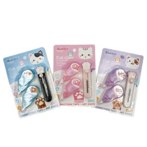 Kit Patinhas - 2 Corretivos + Estilete