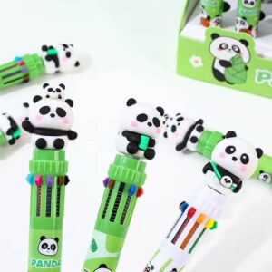 Caneta 10 Cores Panda Encantado - UND