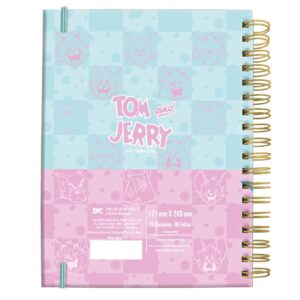 Caderno Smart Colegial 10 Matérias Tom e Jerry DAC