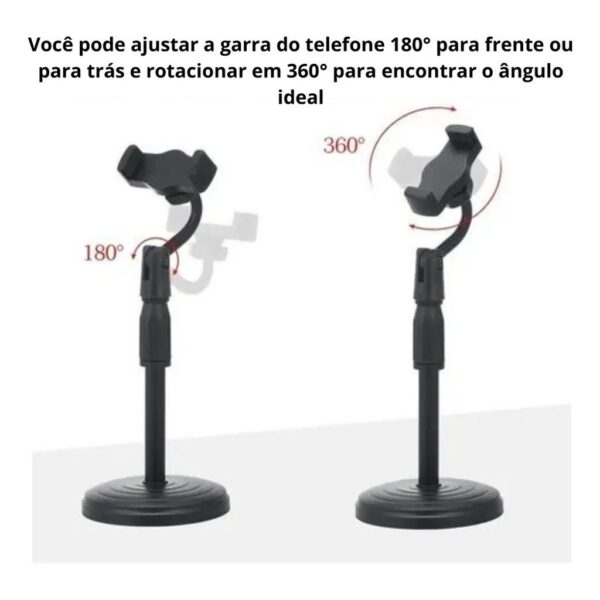 Suporte de Mesa para Celular com Ajuste