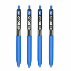 Caneta Esferográfica BE BOLD MAX Gel Retrátil Azul 0.5mm NEWPEN - UND