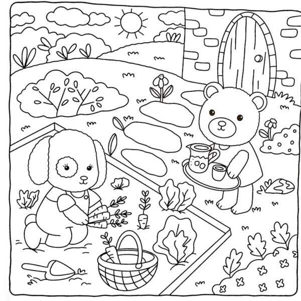 Livro de Colorir Cute Home - CIRANDA - UND