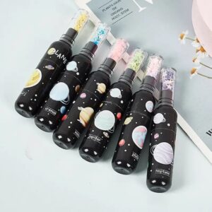Marca Texto Garrafinha Espacial -  Estojo 6 Cores