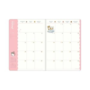 Planner 2027 Grampeado Gato Mofusand 17,8x25,4cm - TILIBRA - UND