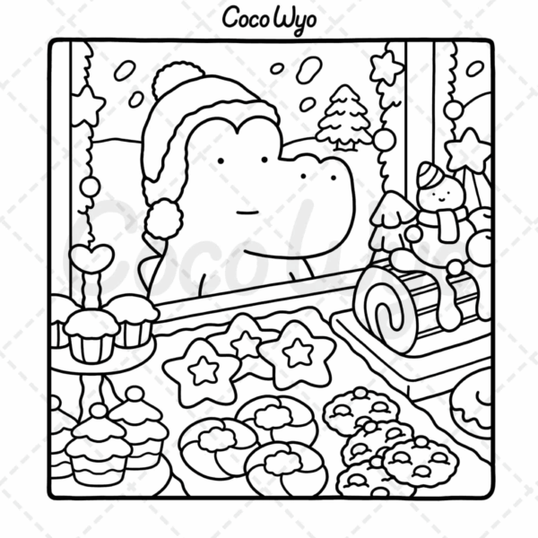 Livro de Colorir Comfy Days Coco Wyo ORIGINAL
