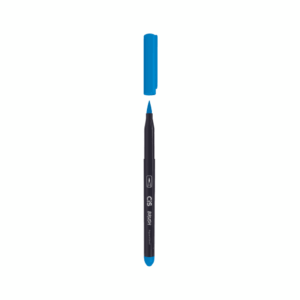 Marcador Brush Pen CIS Azul Royal - CX 6 UND