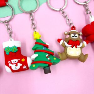 Chaveiro Emborrachado Natal Incrível - Und