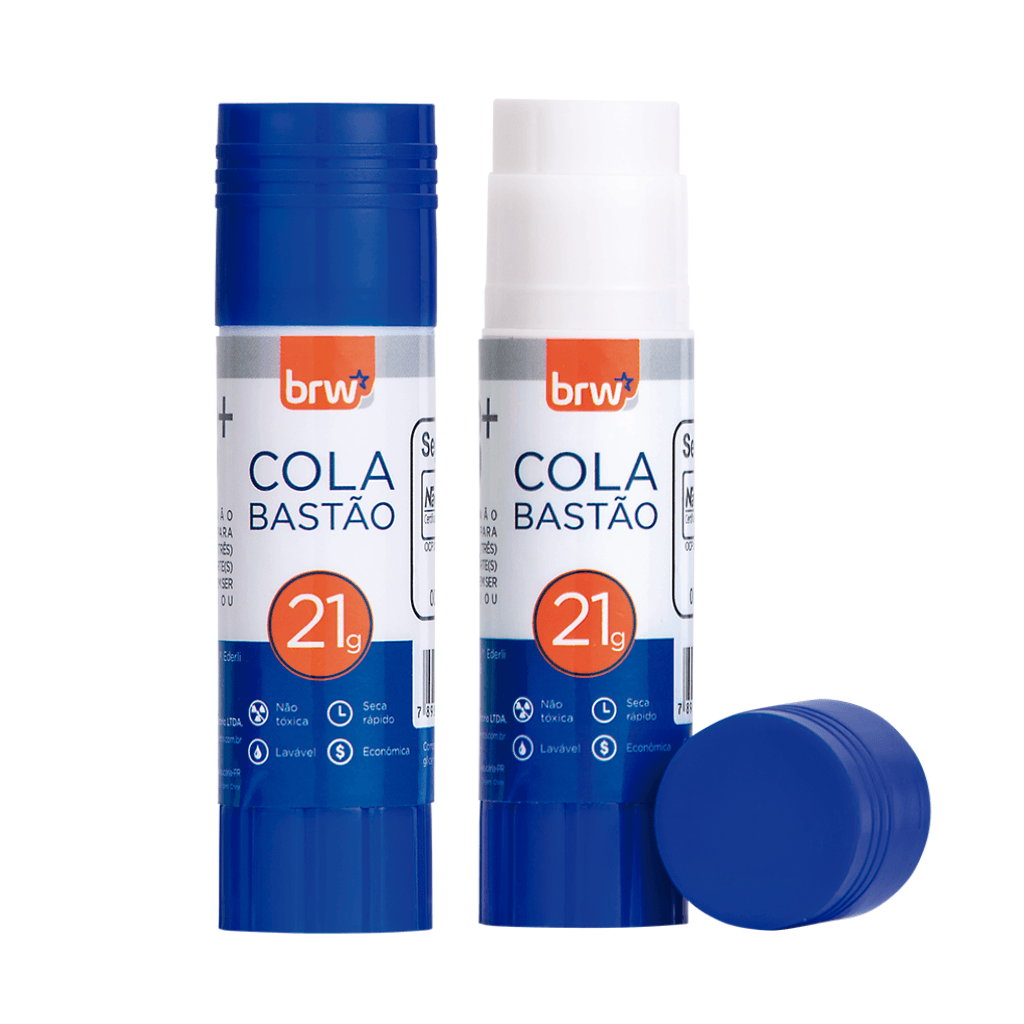 Cola Bastão 21g - BRW - CX 12 UND