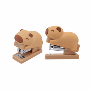 Grampeador Plástico Capivara 20 Fls + grampo 26/6 - BRW - BLISTER