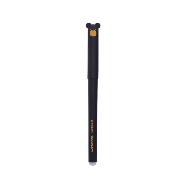 Caneta Apagável Gel 0.7mm Ursinhos Leo e Leo - Blister 2 Und