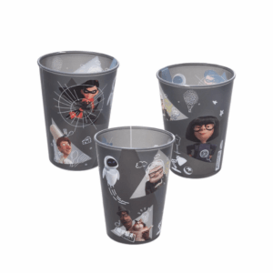 Copo Disney Pixar Sortido 320ml - PLASÚTIL - UND