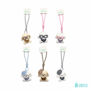 Chaveiro Tendência Charm Pelúcia Puppy - UNISO - UND