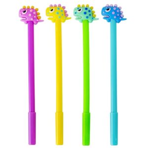 Caneta Fofa Dinossauro Angry - Pacote 6 Und