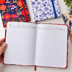 Caderno Diário Brisa de Verão 13,7x20,3cm 80 Fls - IMPORTADO - UND