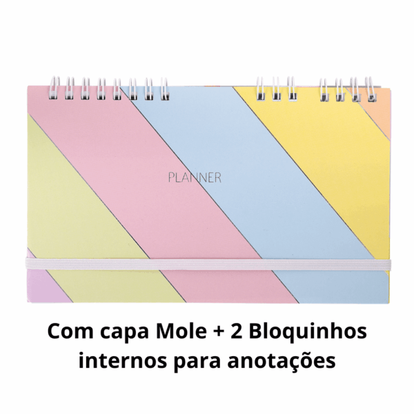 Planner Capa Mole + Smart Notes 195x115mm Enjoy BRW - UND