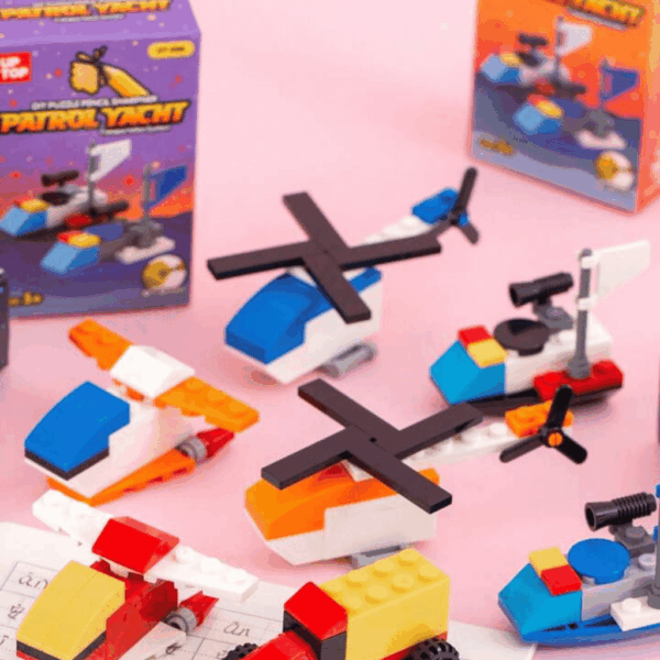 Apontador Lego Helicóptero
