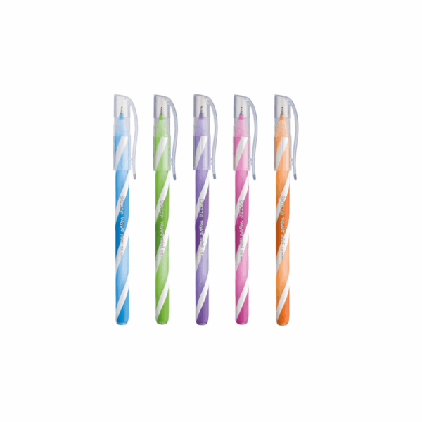 Caneta Esferográfica Bazze Wave Mini 1.0 - Pote 24 Und