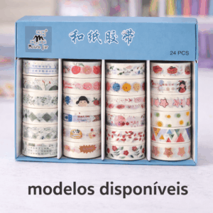Fita Washi Tape Lovely Sortidas 15mmx2m  - IMPORTADO - UND