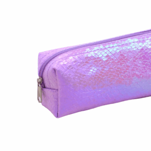 Estojo Zíper Brilho Escaminhas Rosa/Lilás - KIT OFICIAL - UND