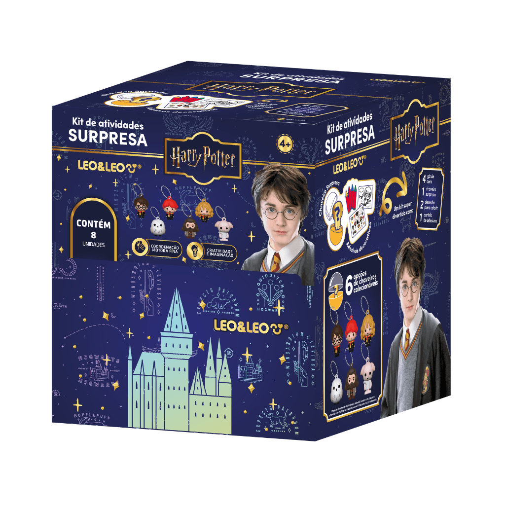 Kit de Atividades Surpresa Harry Potter - LEO E LEO - UND