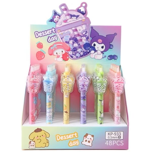 Caneta Esferográfica Clic Copinho My Melody e Sua Turma - UND