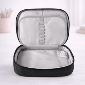 Estojo Box Porta Objetos Teen PRETO - FOFY - UND