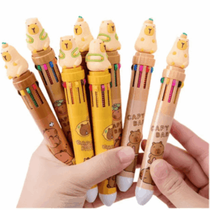 Caneta 10 Cores Capivara - IMPORTADO - UND