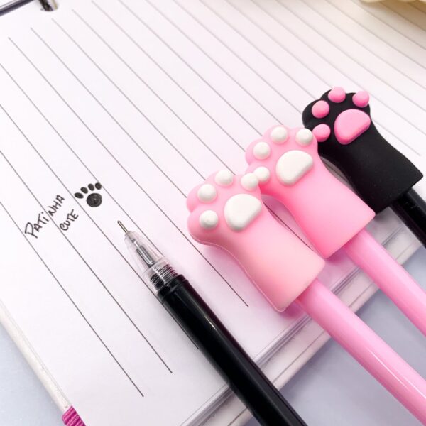 Caneta Fofa Patinha Cute - PACOTE 6 UND