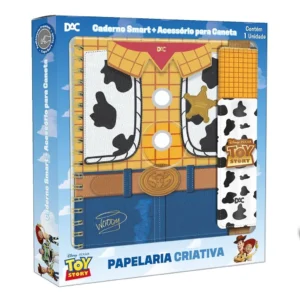 Caixa Criativa Toy Story Disney ( Caderno Colegial Smart + Porta Caneta ) - DAC
