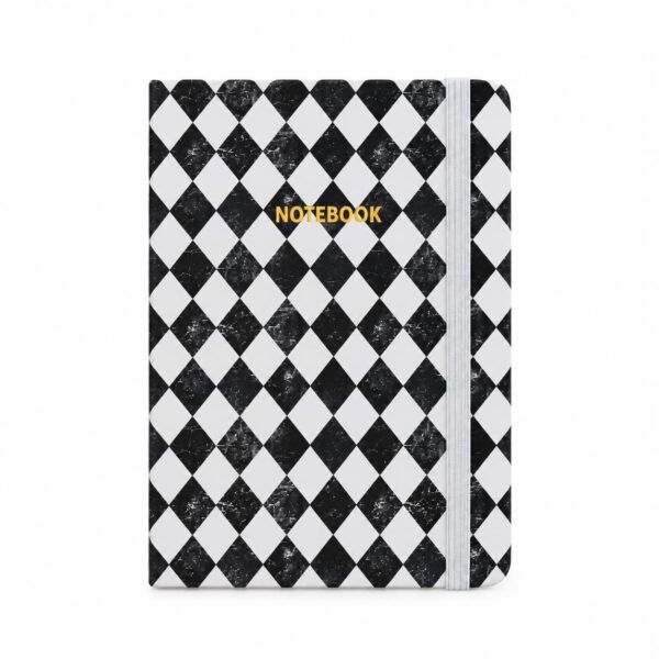 Caderno A7 Capa Dura Xadrez Clássico 7x10,5cm 80 Fls - SKYPAPER - CAIXA 24 UN D