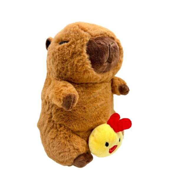 Pelúcia Capivara Pintinho 23 cm