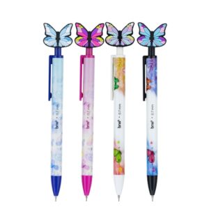 Lapiseira Plástica Divertida 0.7mm Borboleta Dreams - BRW - UND