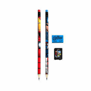Kit Escolar 4 Peças Avengers - MOLIN - BLISTER
