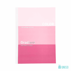 Caderno Brochura Pautado B5 Color Gradient 25x18cm  40 fls - UNISO - UND